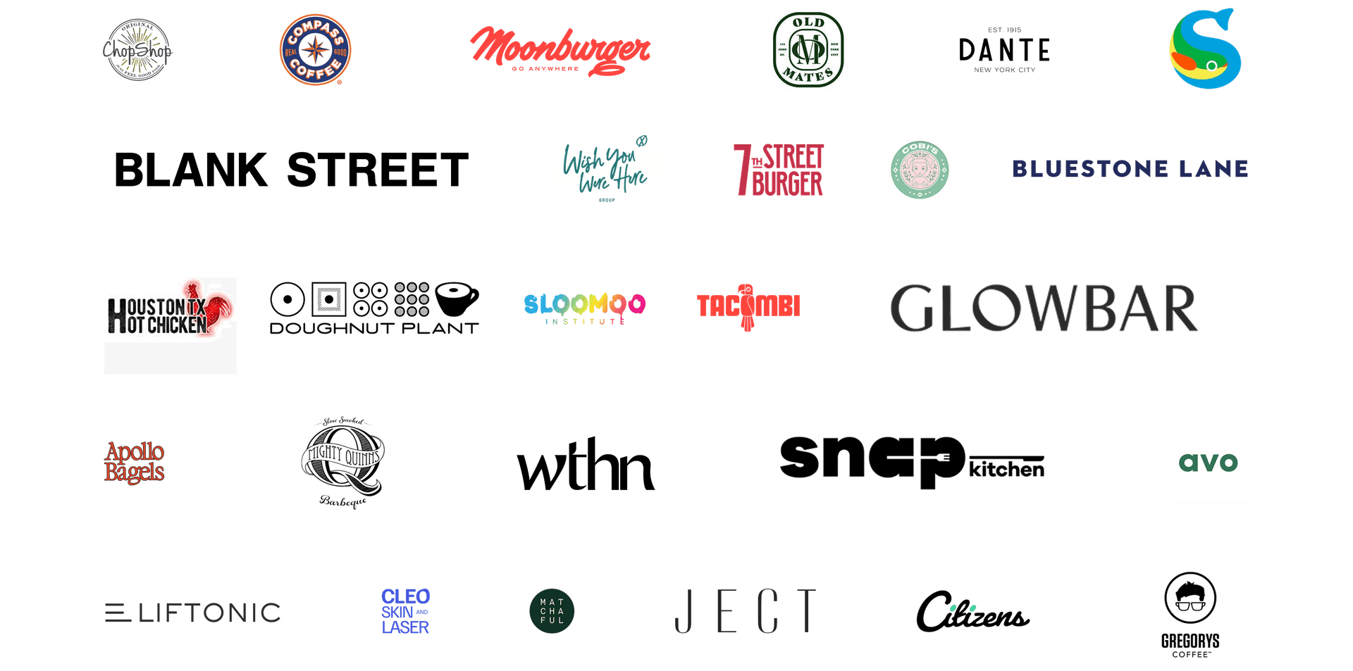 Hospitality Brands Logo Wall